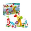 LEGO Duplo Peppa Pig Peppa Pig Zabawa Karnawał Zabawki Klocki Edukacyjne 1 i pół roku 24 Domek do zabawy dla maluchów 10453