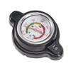 High Pressure Radiator Cap With Temperature Gauge, 1.8 Bar Radiator Cap 25.6Psi For Honda, Kawasaki, Suzuki, Yamaha-A99D