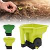 Lawn Spreader Hand Spreader 3L Manual Small Labor Saving Handheld Lawn Garden Spreader for Fertilizer Salt Green Manual Spreader