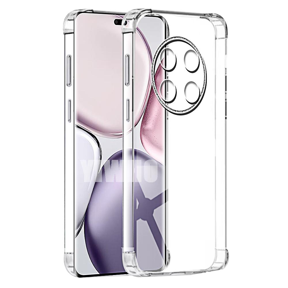 Airbag Transparent Phone Case for Huawei Honor X9c X7c X8b X7b X9b X7a X8a X9a Shockproof Back Clera Cover X9 X8 X7 X6 X5 A B C