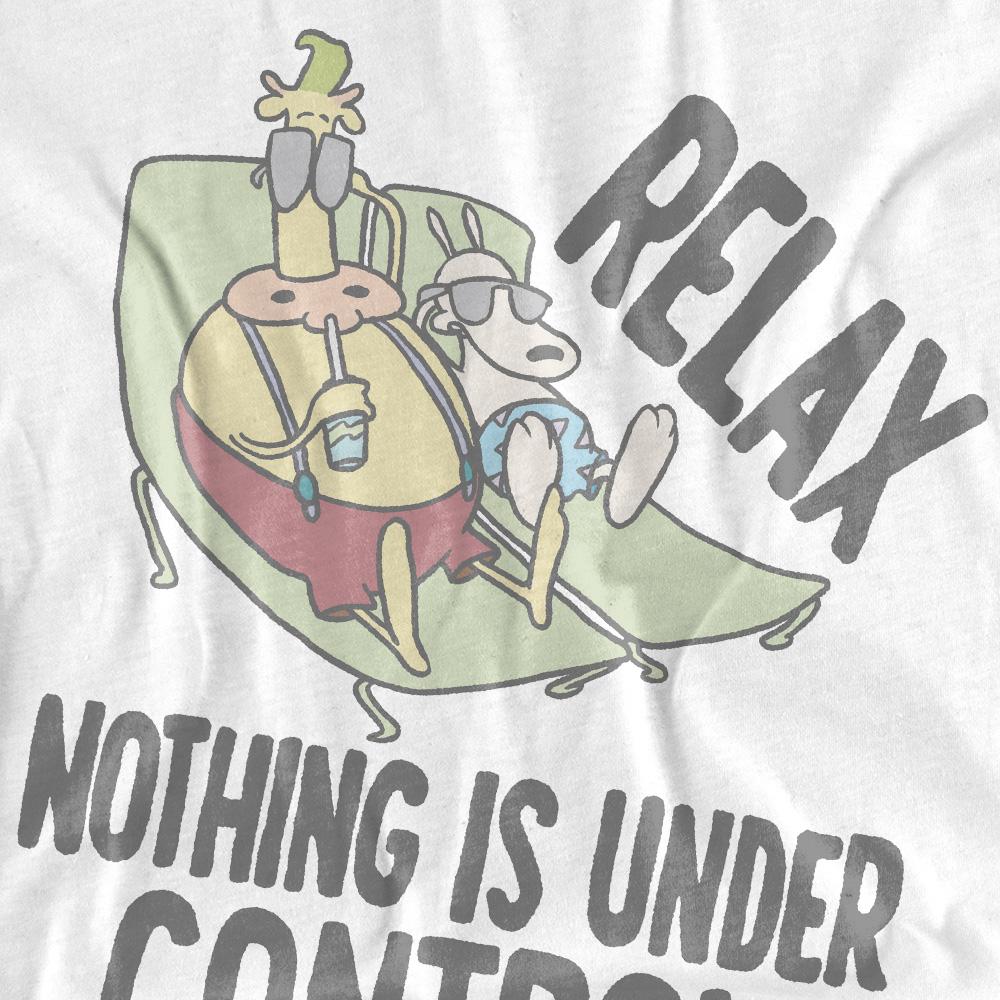 Rocko's Modern Life Unisex Adult Relax Long-Sleeved T-Shirt