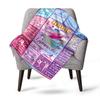 Gymnastics Home Customize Your Name Blankets Soft Cozy Lightweight Allseason Multipurpose Blanket For Picnics Sofas Offices Beds Living Rooms Suitable