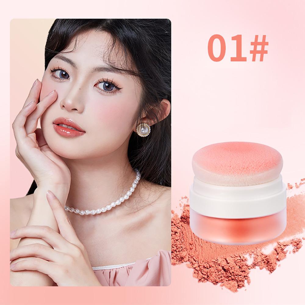 

GECOMO Lazy Mushroom Head Cushion Blush, водостойкие мягкие матовые румяна 4 цвета