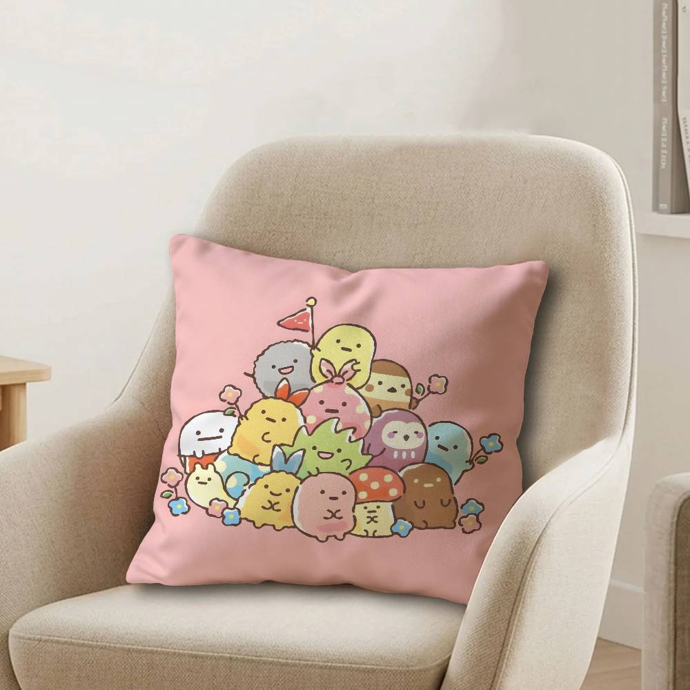 Anime SSumikko GGurashi Cm Cushion Cover Pillow Cover Decor Pillowcase Home Pillowcase for Couch Pillow
