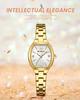CURREN 9112 Women's Quartz Waterproof Steel Band Watch - Casual and Simple Design