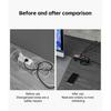 Plug Storage Holder, Socket Fixer, Cable Management Punch Free Surge Protector