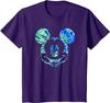 Fashion Casual Mickey Mouse Green Tie Dye T-Shirt S-4XL Four Seasons Unisex