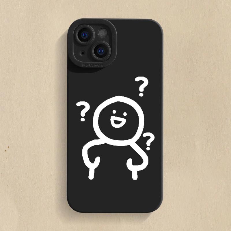 For iPhone 15 Pro Max Case Cartoon Matchman Silicone Phone Case For iPhone 16 15 14 13 12 11 XS XR X 7 8 16 Plus Soft TPU Cover
