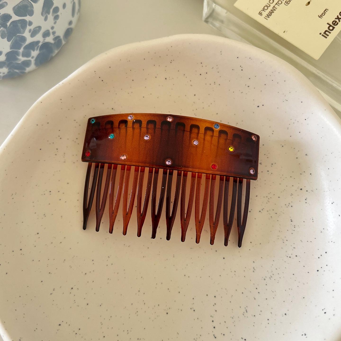 Korean Style Detangling Comb & Side Clip for Flyaways and Bangs