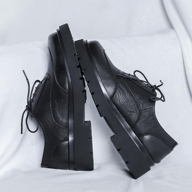 Мужские туфли на шнуровке в британском стиле — фото 3