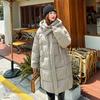 women's loose and long over-knee winter thickened cold-resistant and cold-resistant coats, cotton-padded jackets