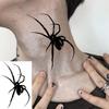 1 Sheet Spider Medusa Tiger Temporary Tattoos For Adult Hands Neck, Halloween Temp Fake Tattoo Sticker Realistic Tatoo Last Long