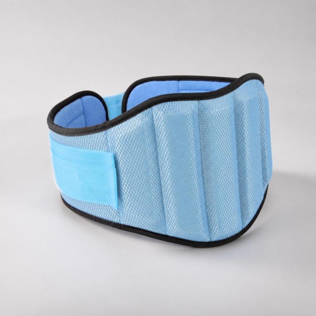 Padded Belt with Mesh Exterior Breathable for Heavy Lifting, Gym Goers