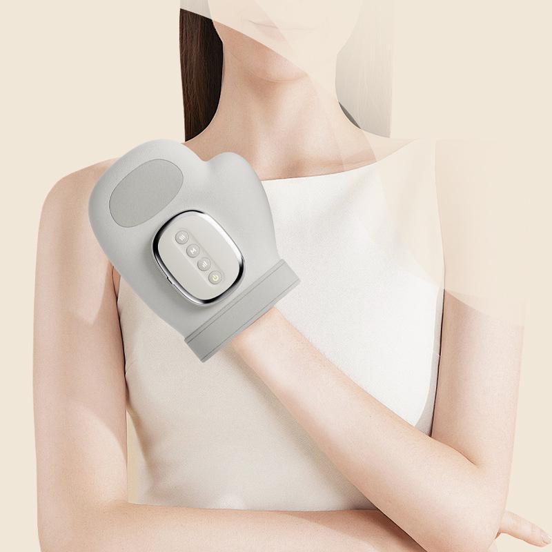 Intelligent Hand Massager with Hot Compress & Air Pressure for Fingers, Joints, and Wrist Therapy