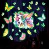 Creative Night Light Unicorn Bedroom Living Room Wall Beautification Stickers