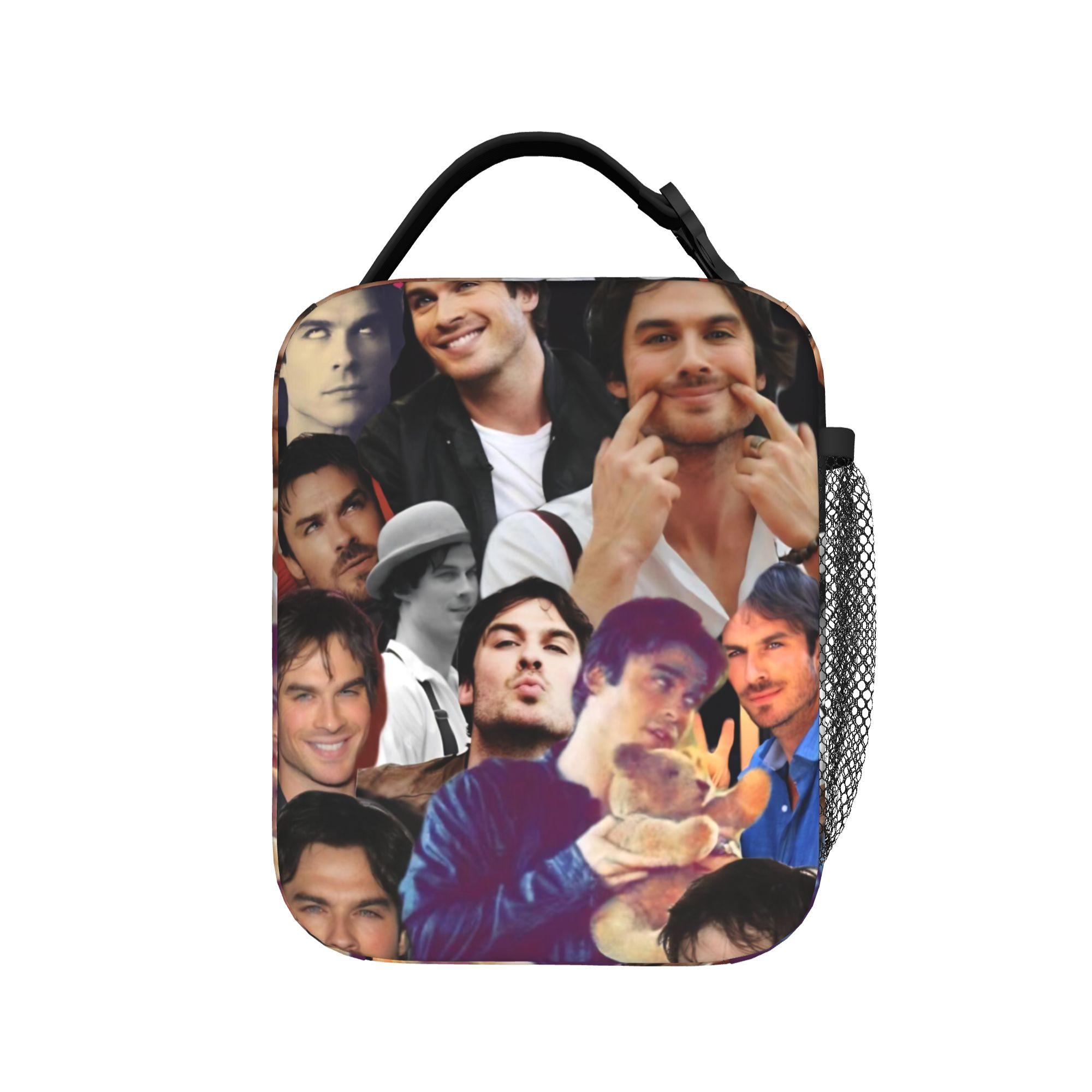 The Vampire Diaries Resuable Movie Lunch Bag Travel Portable Lunch Box For Child Waterproof Graphic Cooler Bag One Size