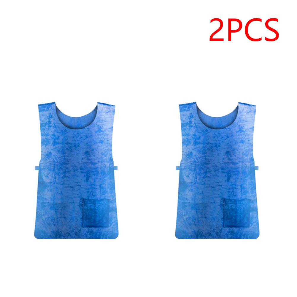 Summer Ice Cooling Vest Comfortable Ice Clothes Lightweight Sports Vest Adjustable Undershirt for Cycling Running Outdoor Sports