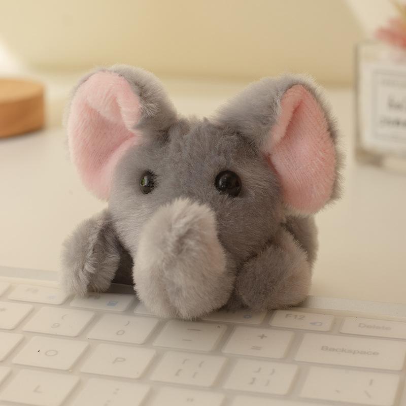 Magnet drăguț cu animal tigru iepure pentru frigider, jucărie de pluș, păpușă koala, păpușă de cârpă liniștitoare pentru copii