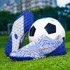 Mens Soccer Shoes FG/TF PU Leather Professional Training Football Sports Shoes Original Men's Society Football Boot for Man