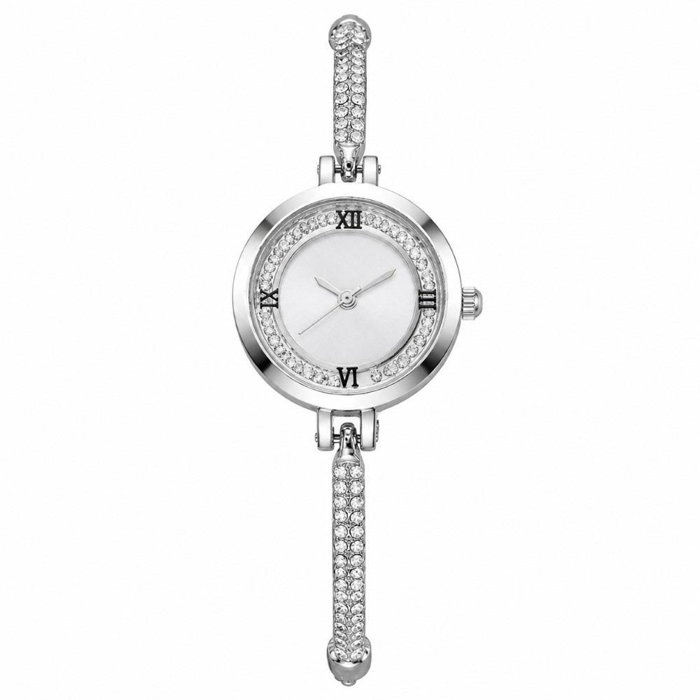 Rhinestone Kvarts Ure Diamantbesat Urrem Håndledsdekoration Dame Armbåndsur Gave
