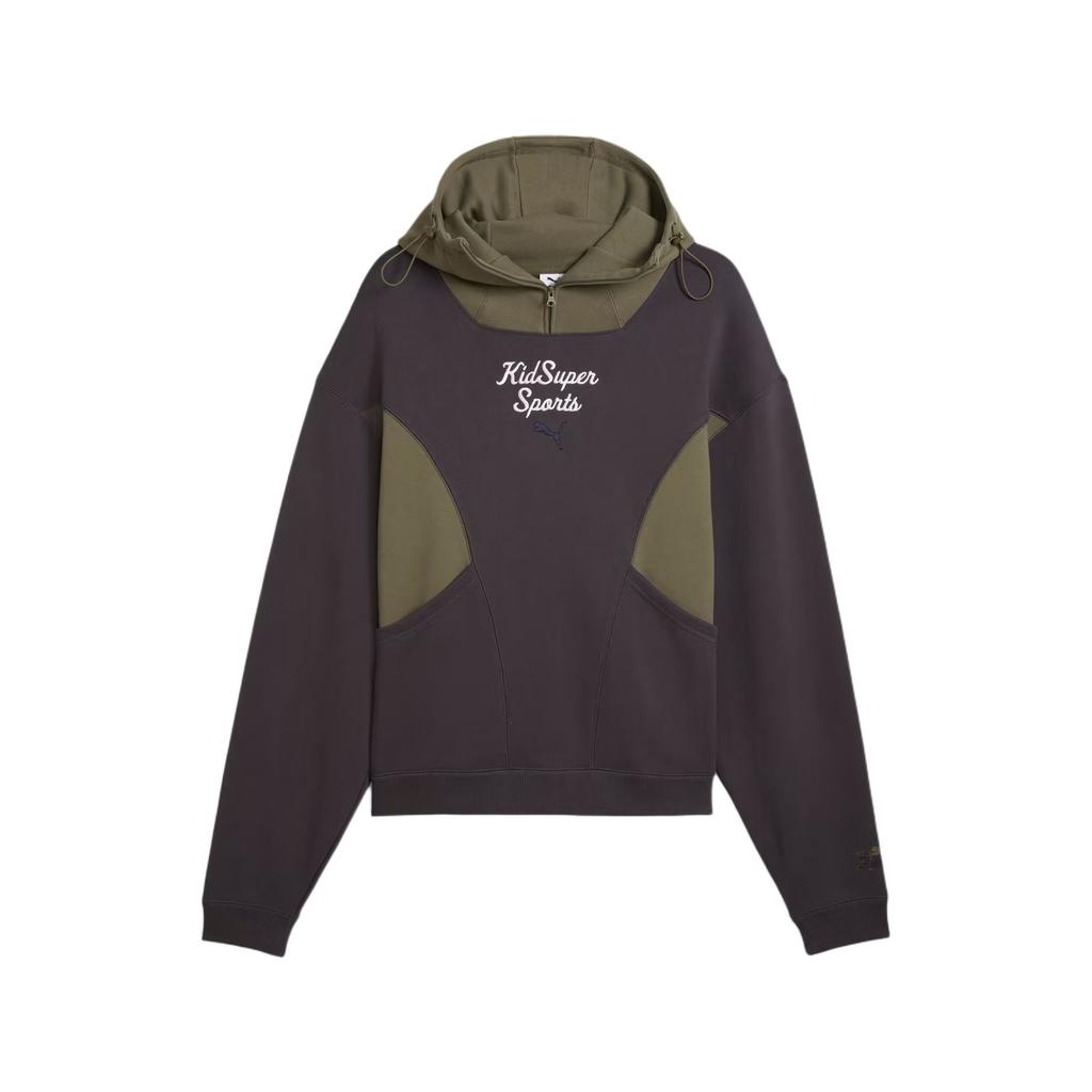 Puma X KidSuper Współpraca Modny Prosty Luźny Wszechstronny Bluza z kapturem Męskie bluzy z kapturem Czarny 630932-78