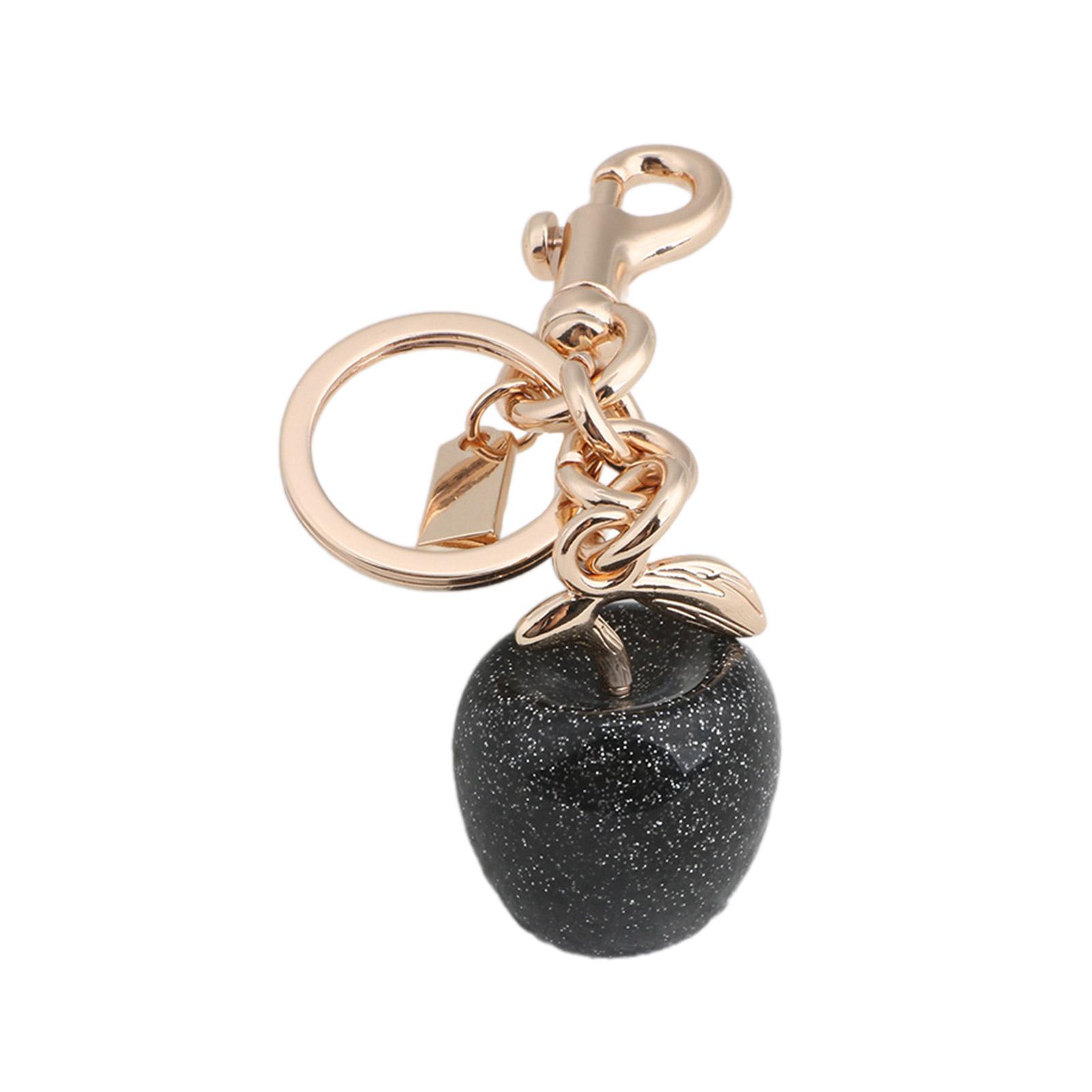 

Модный брелок для ключей в виде яблок, украшение для кошелька, брелок для ключей в виде яблок, стильный аксессуар для телефона, подходит для кошельков и ключей от машины T3