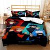 Jujutsu Kaisen Bedding Set Quilt Cover Pillowcase Anime Figure Satoru Gojo Bed Bedroom Duvet Cover Decor Beddings Suit Kids Gift