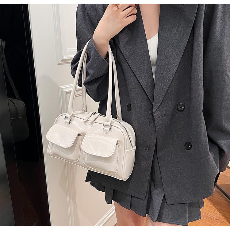 Korea Heo Yunjin Style Boston Shoulder/Handheld Bag