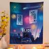 TV AAlice In BBorderland Colorful Tapestry Wall Hanging Bohemian Wall Tapestries Mandala Wall Hanging Sheets