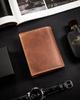 Large, Vertical Men's Wallet Made of Genuine Leather - Always Wild
