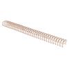 50Pcs Spiral Binding Coils Dia 19mm 34in 34 Teeth 3:1 Ratio 180 Sheet Capacity Nylon Coated Iron