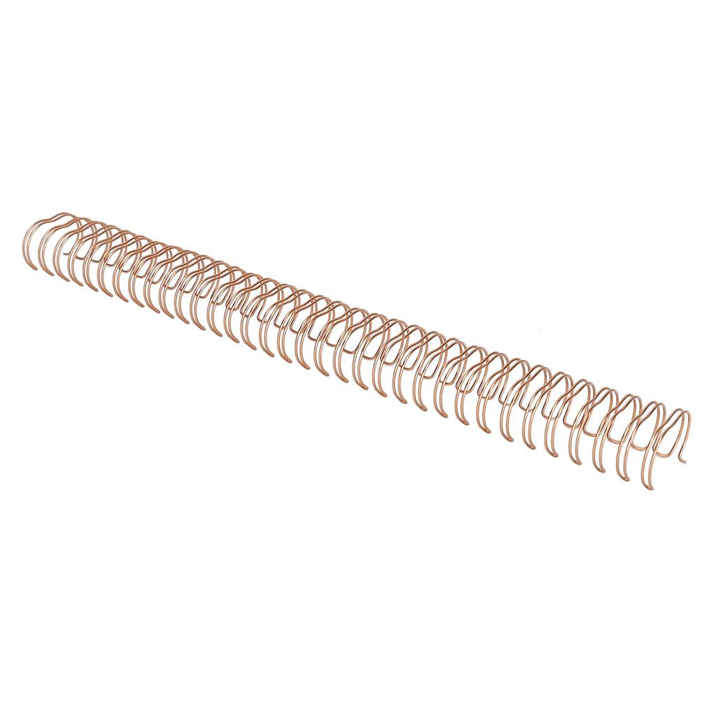 50 Stück Spiralbindespiralen Durchmesser 19mm 34in 34 Zähne 3:1 Verhältnis 180 Blatt Kapazität Nylonbeschichtetes Eisen