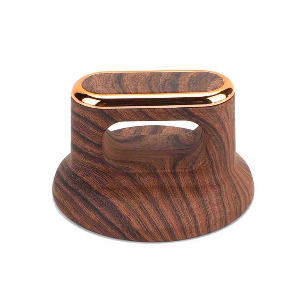 

Replacement Pot Lid Knob Handle With Gold Ring Pot Lid Knobs Caps Kitchen Accessories коричневий