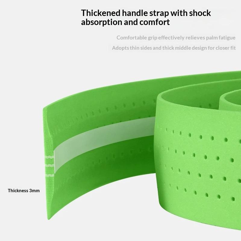 1Pair Bike Handlebar Tape Anti Vibration Non Slip Design For Road Bike Enhanced Grip Lightweight And Comfortable