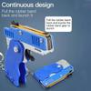 Children'S Simulation Toy Gun 100Pcs Eraser Boys Competitive Shooting Boys Gift Stretch Folding Can Be Fired Rubber Band Toy Gun