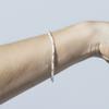 Bracelet - LUXENTER - Xanvi - Cristal blanc - Finition argent sterling 925 - Diamètre 55 mm