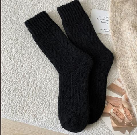 Women's Thick Warm Socks for Fall and Winter, Socks for Cold, 2 Pairs