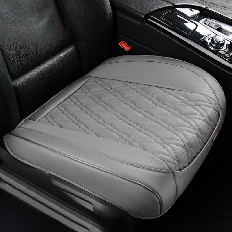SEAMETAL Front Car Seat Cover PU Leather Seat Cushion Automobiles Seat Protector for Four Seasons