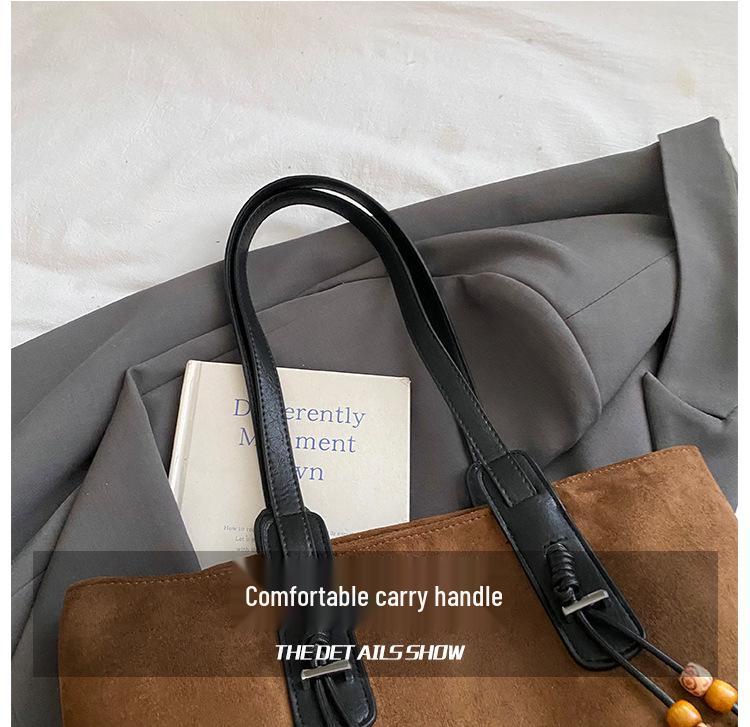 Damen Handtasche mit großem Fassungsvermögen, lässig, aus weichem Leder - 2025 Vielseitiger Single-Shoulder-Achselhöhlen-Stil