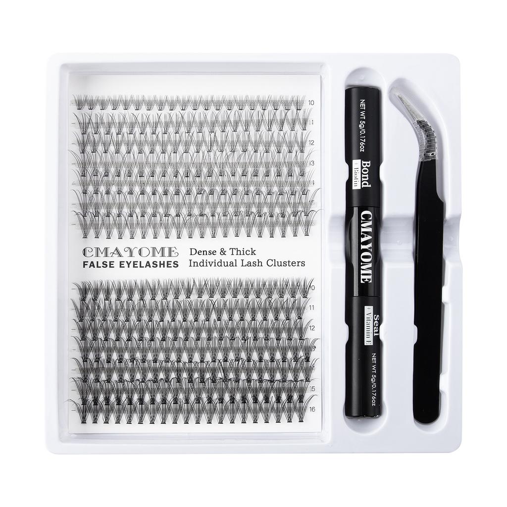 280 Tufts Of D-Song Single Tufts Of False Eyelashes 10-16Mmdiy Segmented Grafting To Extend Natural Dense Hair