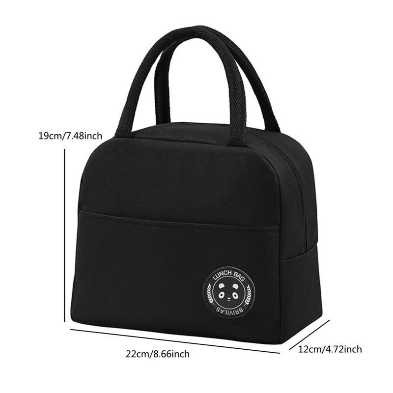 Lunch Bag Cooler Tote Portable Insulated Box Oxford Thermal Cold Food Container School Picnic For Men Women Kids Travel Lunchbox