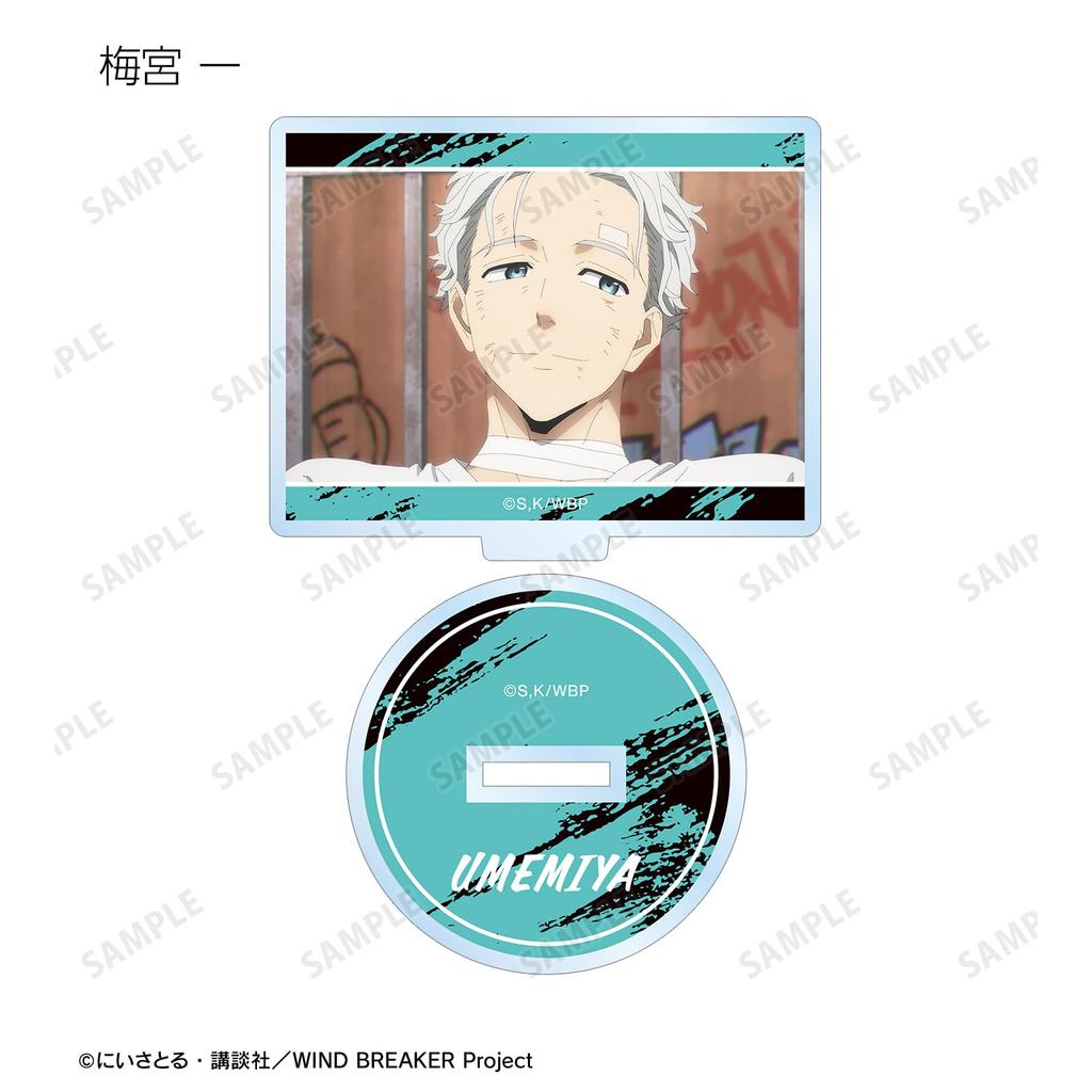 TV Anime Trading Scene Acrylic Stand Box "WIND BREAKER" 7-piece