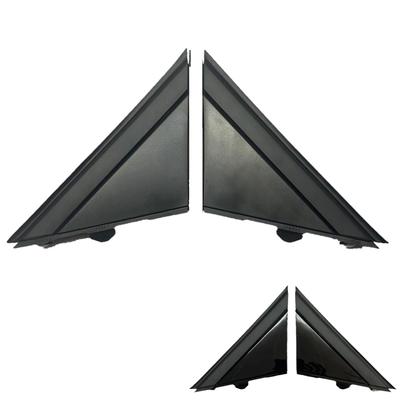 ROOOCYY Aftermarket A-Pillar Triangle Plate Covers for Fiat 500, 500C, and 312-Type Cinquecento (Matte) - Left and Right Set