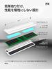EZDIY-FAB RH01 RAM Memory Heatsink, DDR5/DDR4 Compatible, 5V 3-pin ARGB, Aluminum, RH02 Compatible, 2-Pack - White