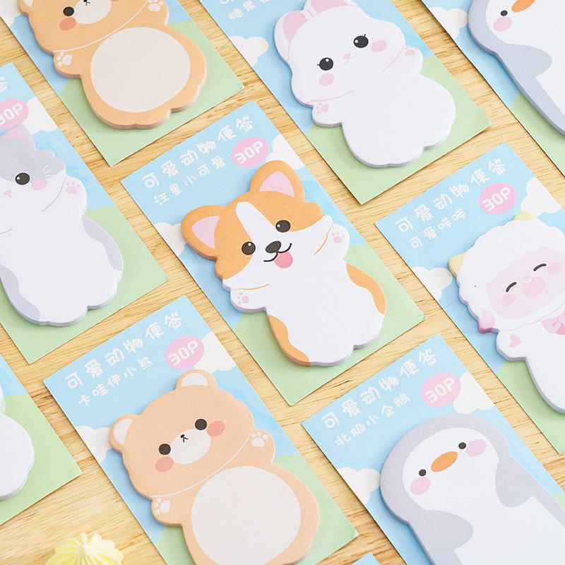 Gift Student Note Stickers High Looking Paper Cartoon Cutie Mark Label N Times Wholesale Lovely Memo Pad Kawai Stationery
