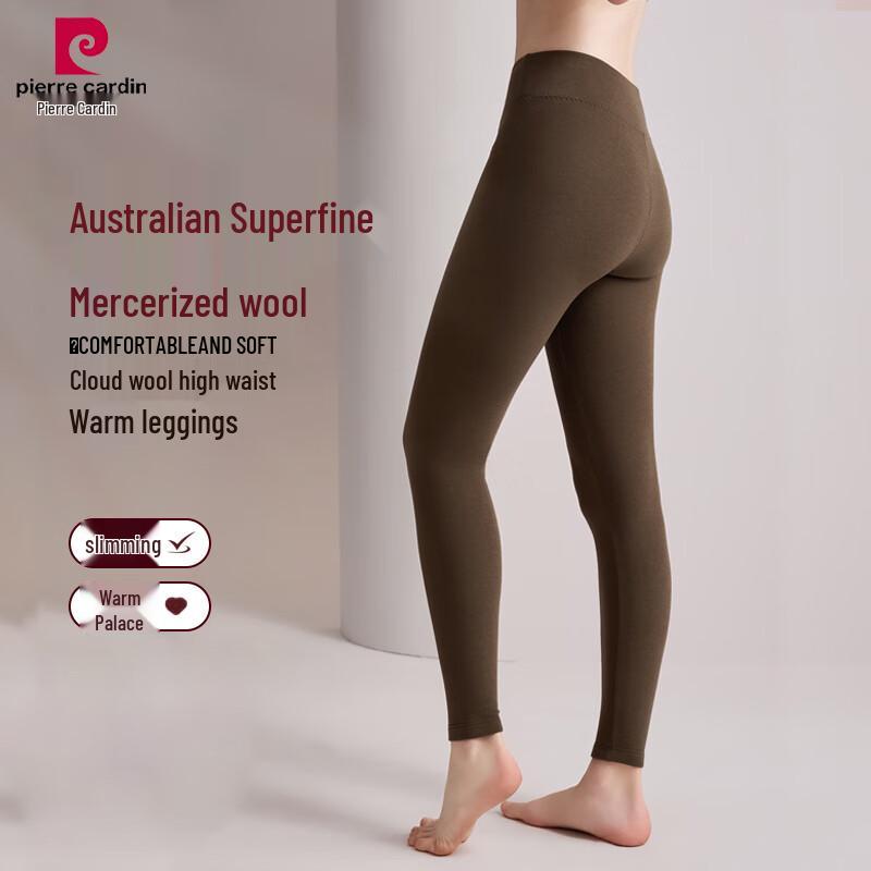 

Женские термобрюки с высокой талией из мериносовой шерсти Pierre Cardin M (90-110 lbs)