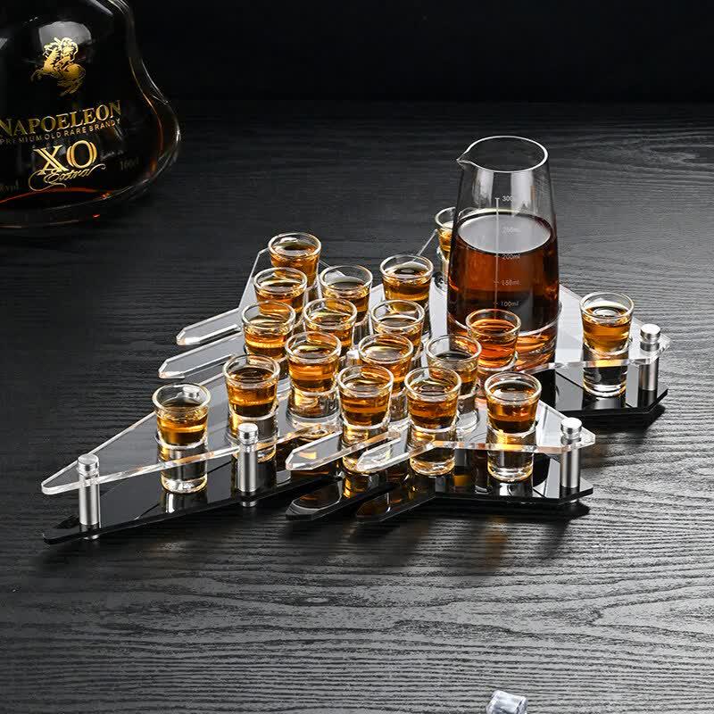 UOSO Chinese Style Handmade Liquor Glass Set