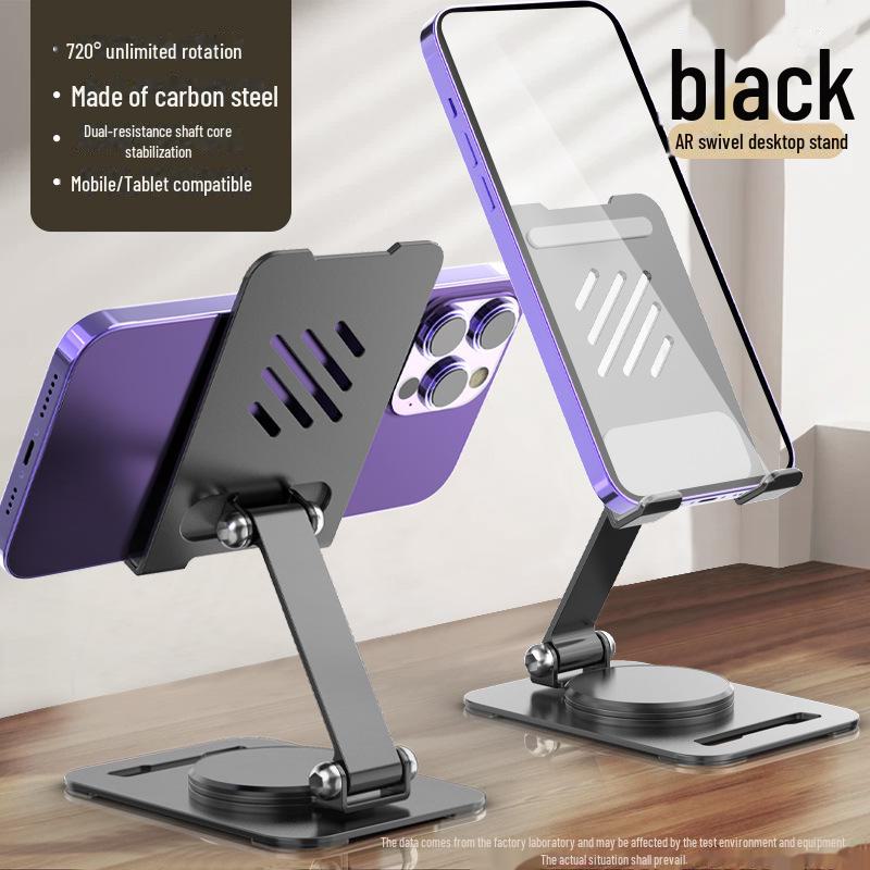 Suporte dobrável de liga de alumínio para telefone e tablet