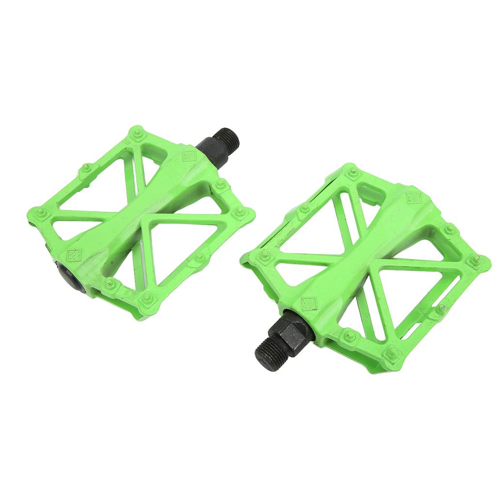 Bicycle Pedals Ergonomic Widen Aluminum Alloy Bike Pedals for Folding Bike Mountain Bike Fixed Gear