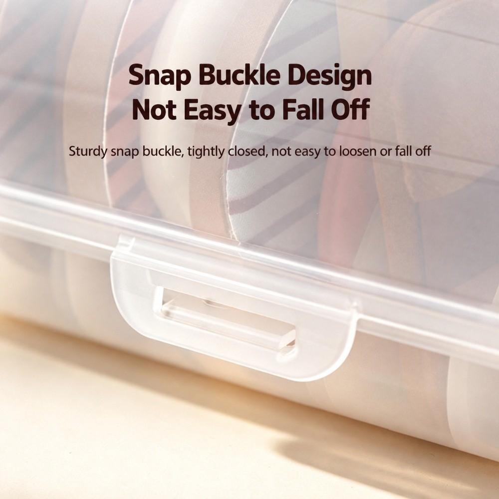 Dust-proof Powder Puff Case Clear Beauty Sponge Holder Makeup Blender Holder Home Travel